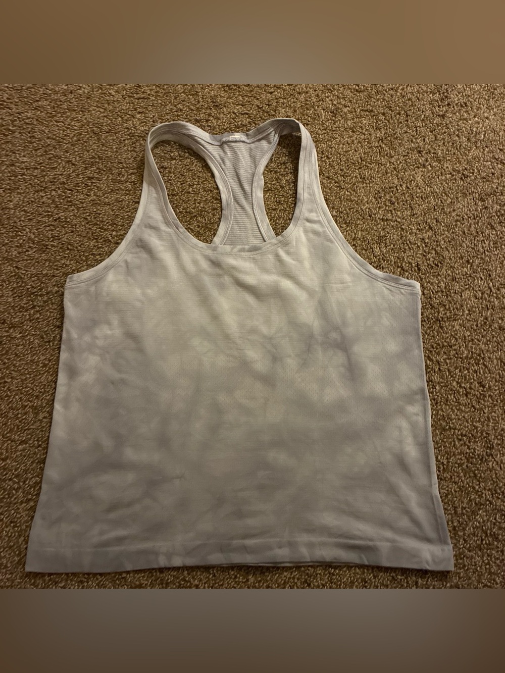 Women’s White Racerback Tank Top - Classic Casual Layering